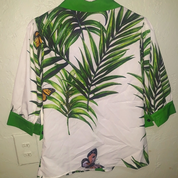 Tropical Butterfly botton down - Picture 7 of 7